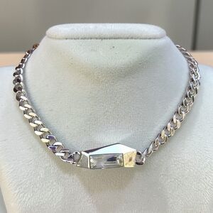 Atelier Swarovski For Jean Paul Gaultier Reverse Crystal Necklace